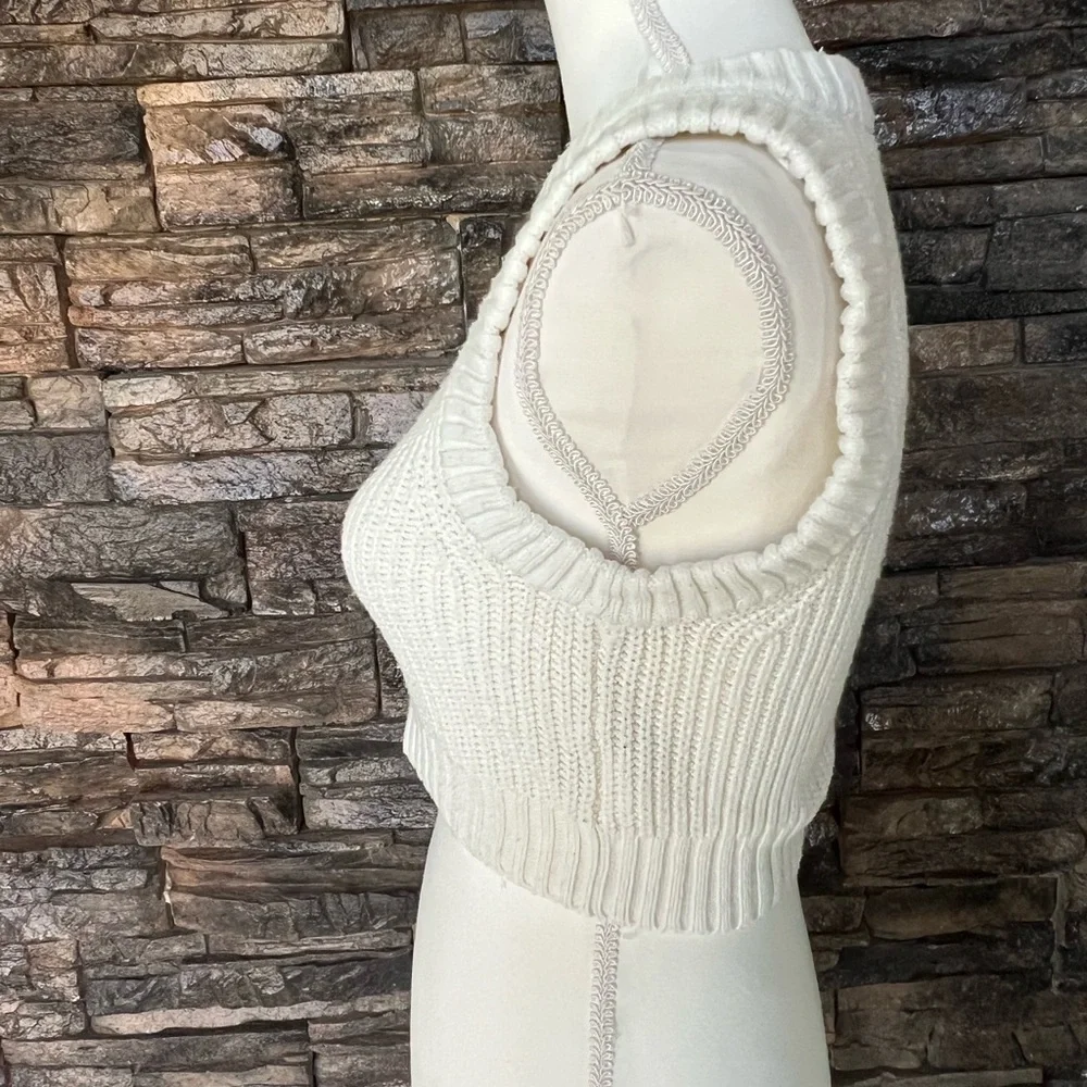H&M Off-White Knit Sweater